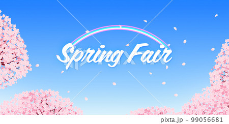 桜　背景素材 99056681