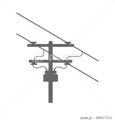 Electric pole icon design Electric pole icon design 99057251