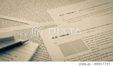 英語のテスト　教育　学習　勉強　英語試験　民間英語試験 99057745