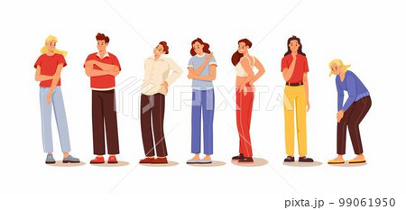 People Characters Suffering from Pain or Ache in Different Body Parts Vector Set People Characters Suffering from Pain or Ache in Different Body Parts Vector Set 99061950