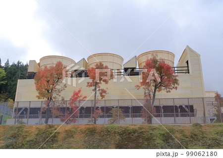 地熱発電所（上の岱地熱発電所　秋田県 湯沢市） 99062180