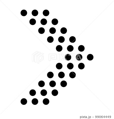 Arrow icon. Modern simple arrow or cursor. Directional arrow flat style isolated on white background. Vector illustration 99064449