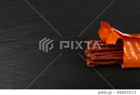 Dried Smoked Sausage, Thin Salami Sticks, Dry Embutido, Thin Bratwurst Sausage Dried Smoked Sausage, Thin Salami Sticks, Dry Embutido, Thin Bratwurst Sausage 99065015