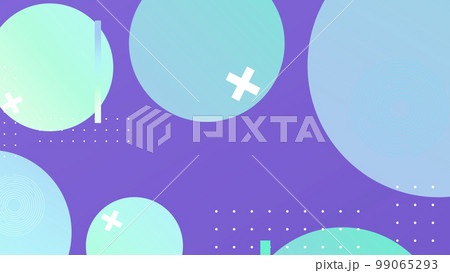Colorful abstract geometric shape pattern illustration in retro style. Colorful abstract geometric shape pattern illustration in retro style. 99065293