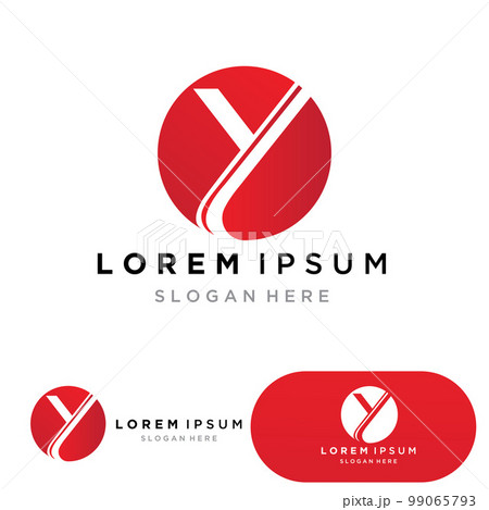 Y Letter Logo Template vector icon 99065793