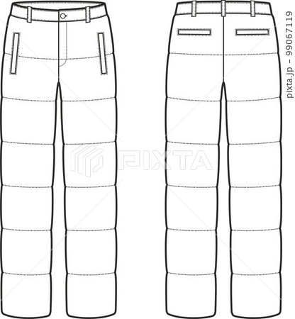 Women's down pants 99067119