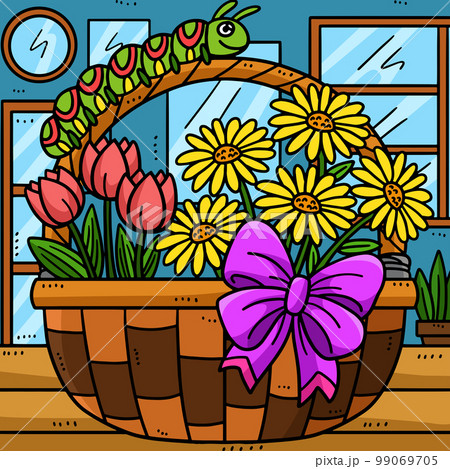 Flower basket - Free nature icons