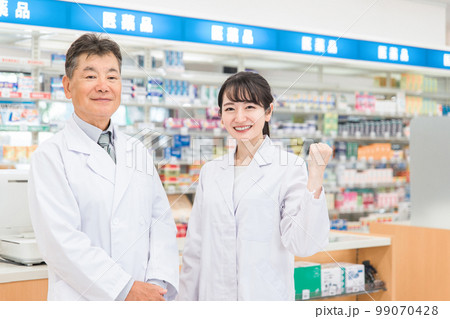 薬局・病院・ドラッグストアで働く薬剤師（処方箋・薬・サプリメント） 99070428