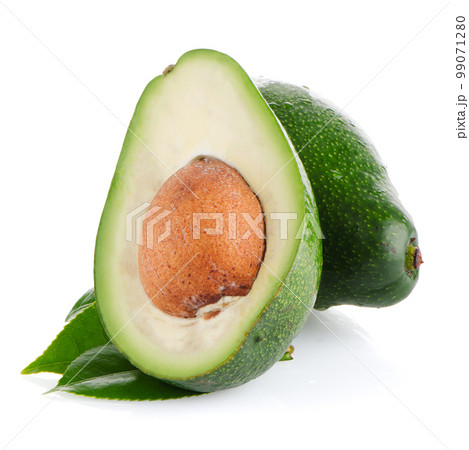 Avocados on white Avocados on white 99071280