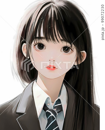 女子高生・女子中生 イラスト「AI生成画像」 女子高生・女子中生 イラスト「AI生成画像」 99072230