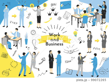 ビジネスシーン素材集 99072265
