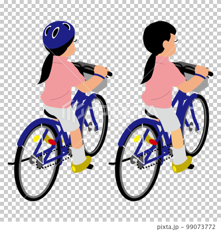 騎自行車的背影女孩 99073772