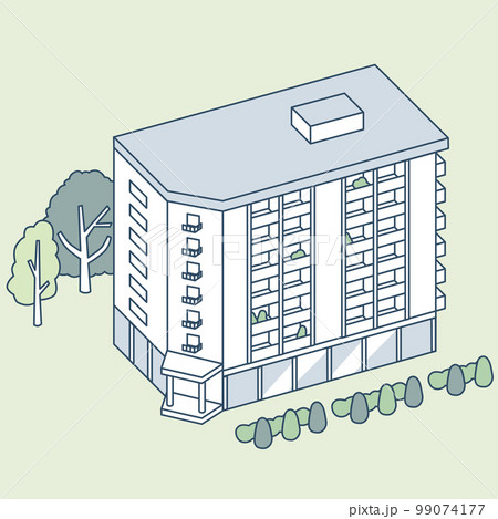 高層マンションの自宅 99074177