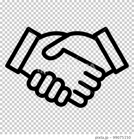 Handshake icon 99075150