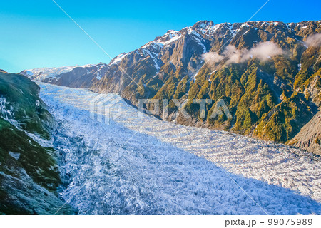 Franz Josef Glacier in Southern Alps, New Zealand South Island 99075989