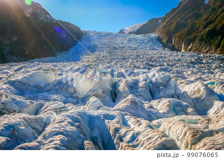 Franz Josef Glacier in Southern Alps, New Zealand South Island 99076065