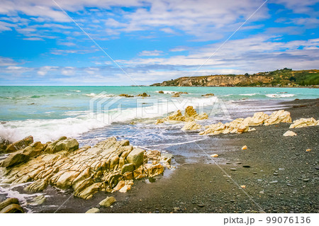 Kaikoura coastline in Canterbury, New Zealand south Island Kaikoura coastline in Canterbury, New Zealand south Island 99076136