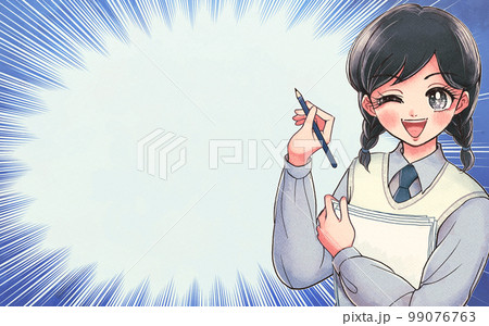 画期的なアイディアがひらめいた学生のイラストアイキャッチ 画期的なアイディアがひらめいた学生のイラストアイキャッチ 99076763