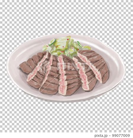 牛タンのイラスト 99077009