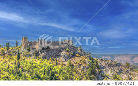 old fortress on a mountain in Bosnia and Herzegovina old fortress on a mountain in Bosnia and Herzegovina 99077421