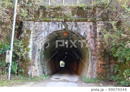 鉄道遺産 旧北陸本線トンネル郡の第一観音寺トンネルとハチの巣 99079349