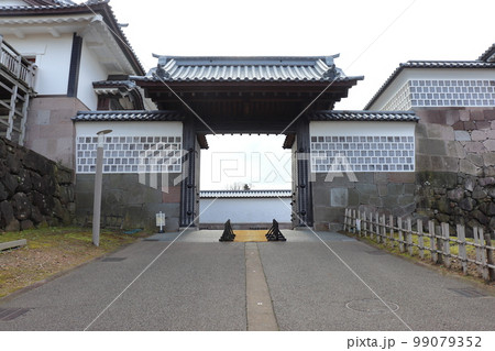 金沢城公園 河北門の一の門 金沢城公園 河北門の一の門 99079352