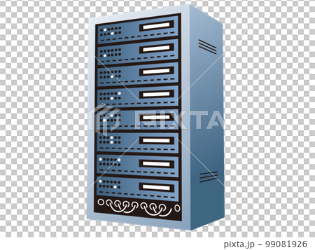 稼働しているサーバーのイメージ 1台 稼働しているサーバーのイメージ 1台 99081926