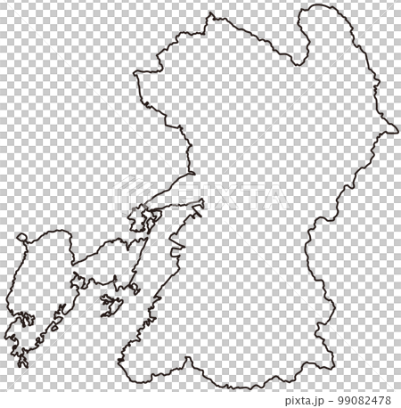 熊本熊本縣地圖 99082478