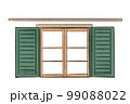 カフェっぽいシンプルでオシャレな小窓 99088022