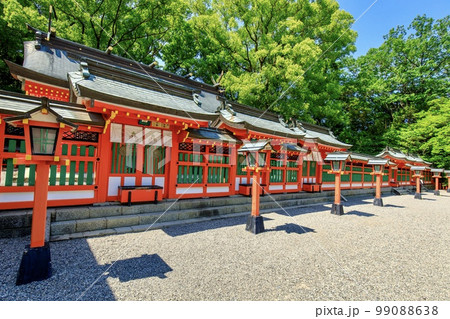 世界遺産熊野古道 熊野速玉大社 境内 世界遺産熊野古道 熊野速玉大社 境内 99088638
