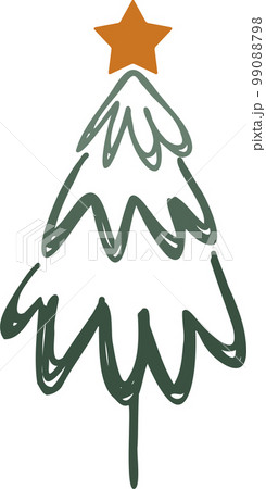 クリスマスツリー クリスマス 冬 99088798