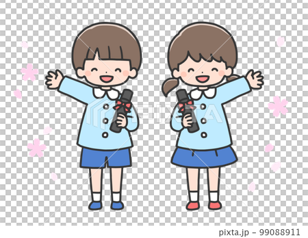 畢業典禮男孩和女孩 畢業典禮男孩和女孩 99088911