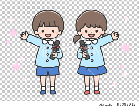 畢業典禮男孩和女孩 畢業典禮男孩和女孩 99088912