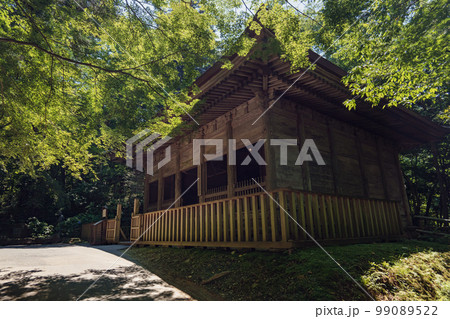 岩手平泉 中尊寺 旧覆堂 99089522