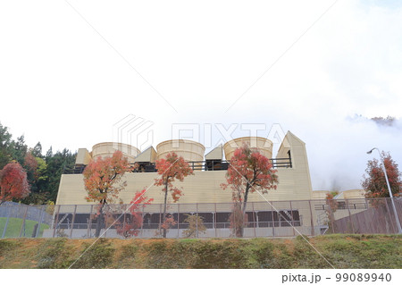 地熱発電所（上の岱地熱発電所　秋田県 湯沢市） 99089940