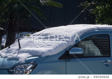 積雪量　車の屋根　ワイパー 99090666