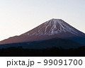 朝焼けの富士山 99091700