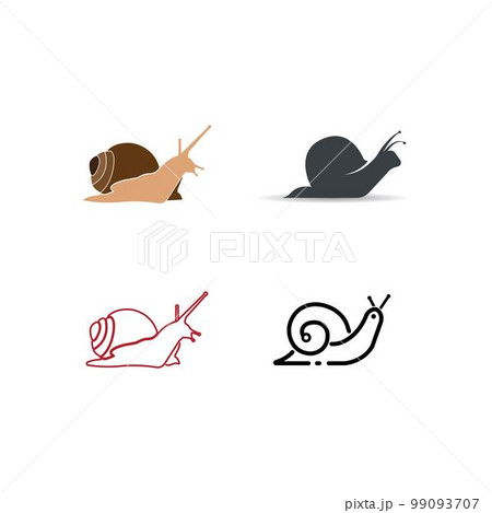 Snail icon Snail icon 99093707