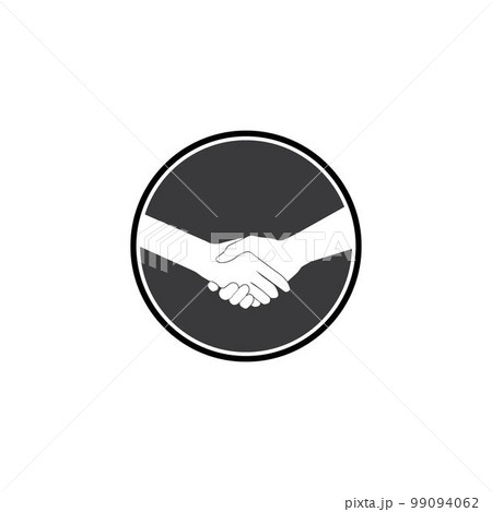 Hand shake logo 99094062