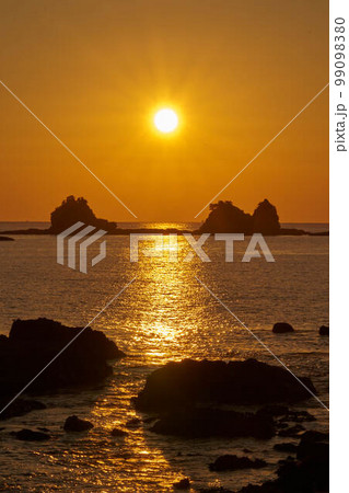 田原海岸日の出 田原海岸日の出 99098380