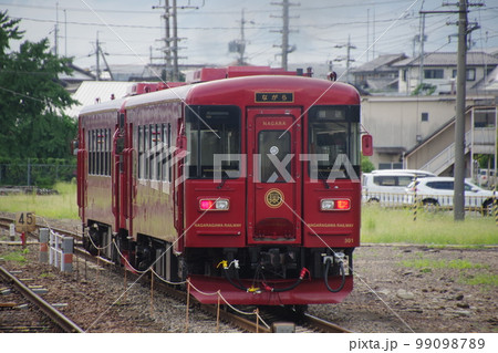 長良川鉄道 美濃太田駅 観光列車ながら「森号」 99098789