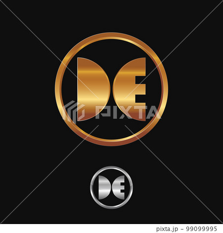 Gold and silver automotive logo with an elegant and luxurious concept. 99099995