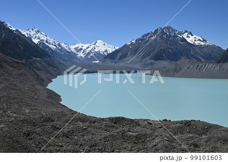 【ニュージーランド】タスマン湖 タスマン氷河 【ニュージーランド】タスマン湖 タスマン氷河 99101603