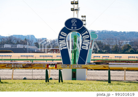 競馬場ゴール 99101619