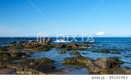 冬の湘南(富士山も見えます) 冬の湘南(富士山も見えます) 99102463