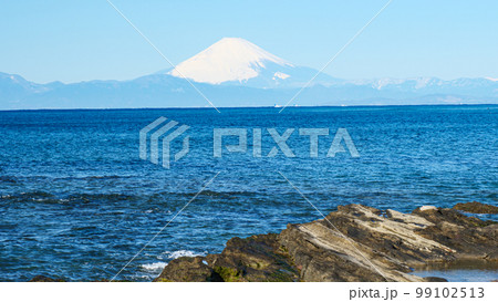 冬の湘南（富士山も見えます） 99102513