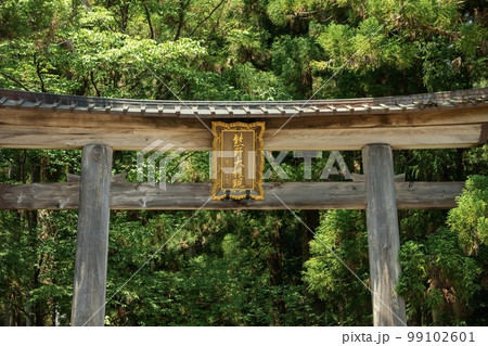 世界遺産熊野古道 熊野本宮大社 大鳥居 世界遺産熊野古道 熊野本宮大社 大鳥居 99102601