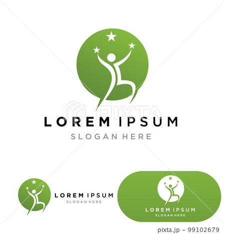 People star success logo and symbol vector 99102679