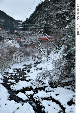 不動谷川・極楽橋　【和歌山県高野町】　 99103637