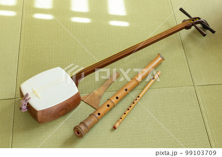 和楽器　三味線、 99103709